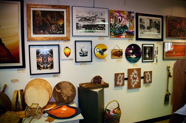 20150919 paintings,drums.JPG