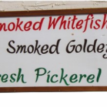 fish sign outside